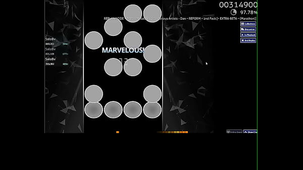 OSU MANIA DAN BETA OVER CLEAR