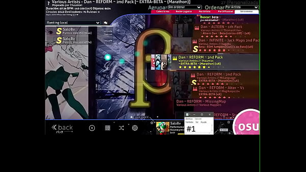 OSU MANIA DAN BETA OVER CLEAR