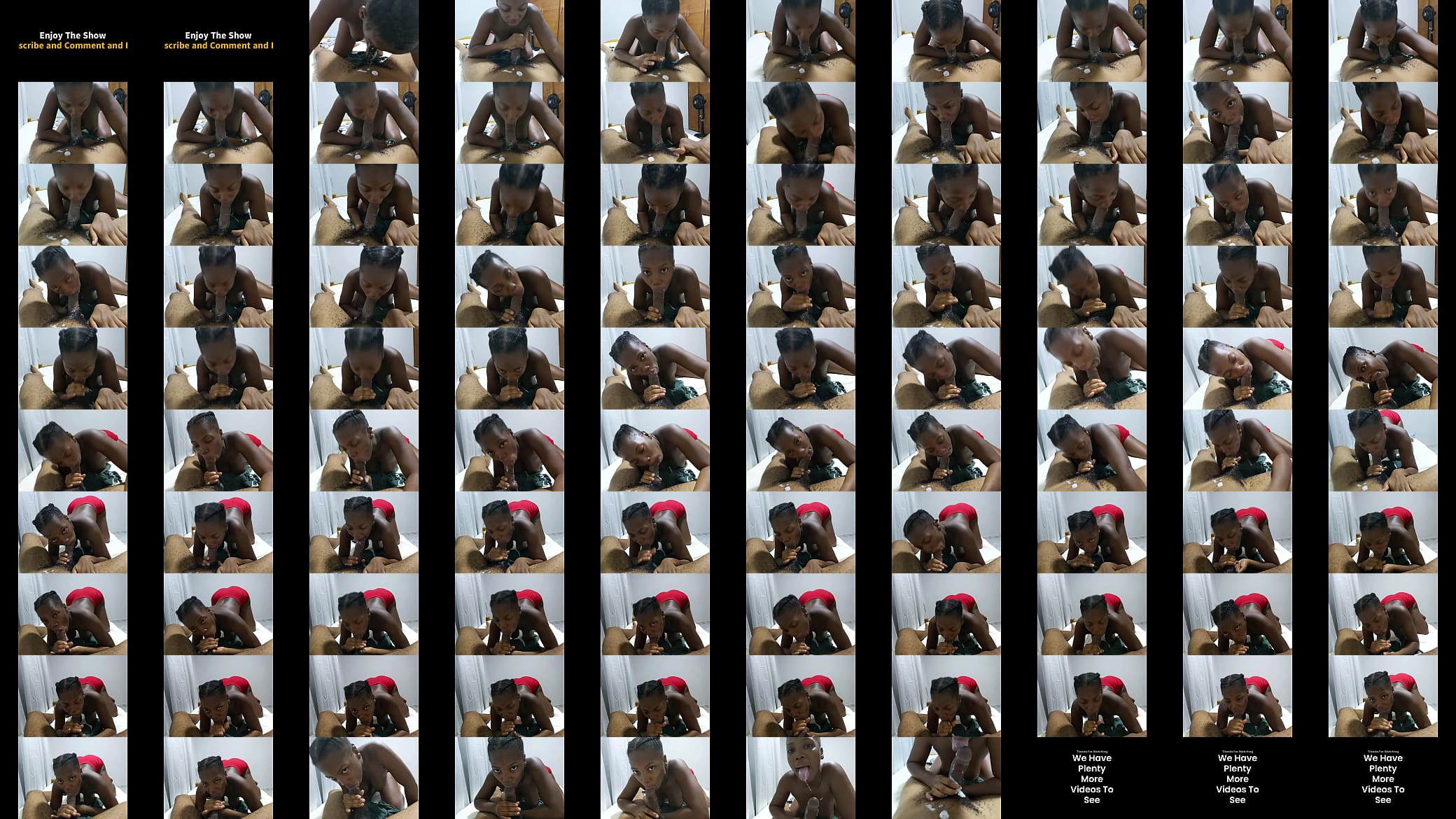 Sexy Ebony POV Milking Cum Out Your Big Dick Stuffing It Down Deepthroat Style Is What I Like To Do Best - Mastermeat1 预览图