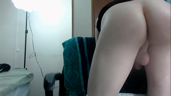 Download Video - Sissy CD spank and dildo fuck