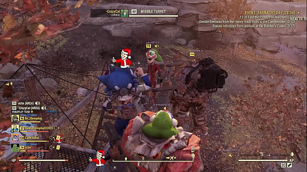 -CrazyCat fucks 8 virgins in fallout 76 : D