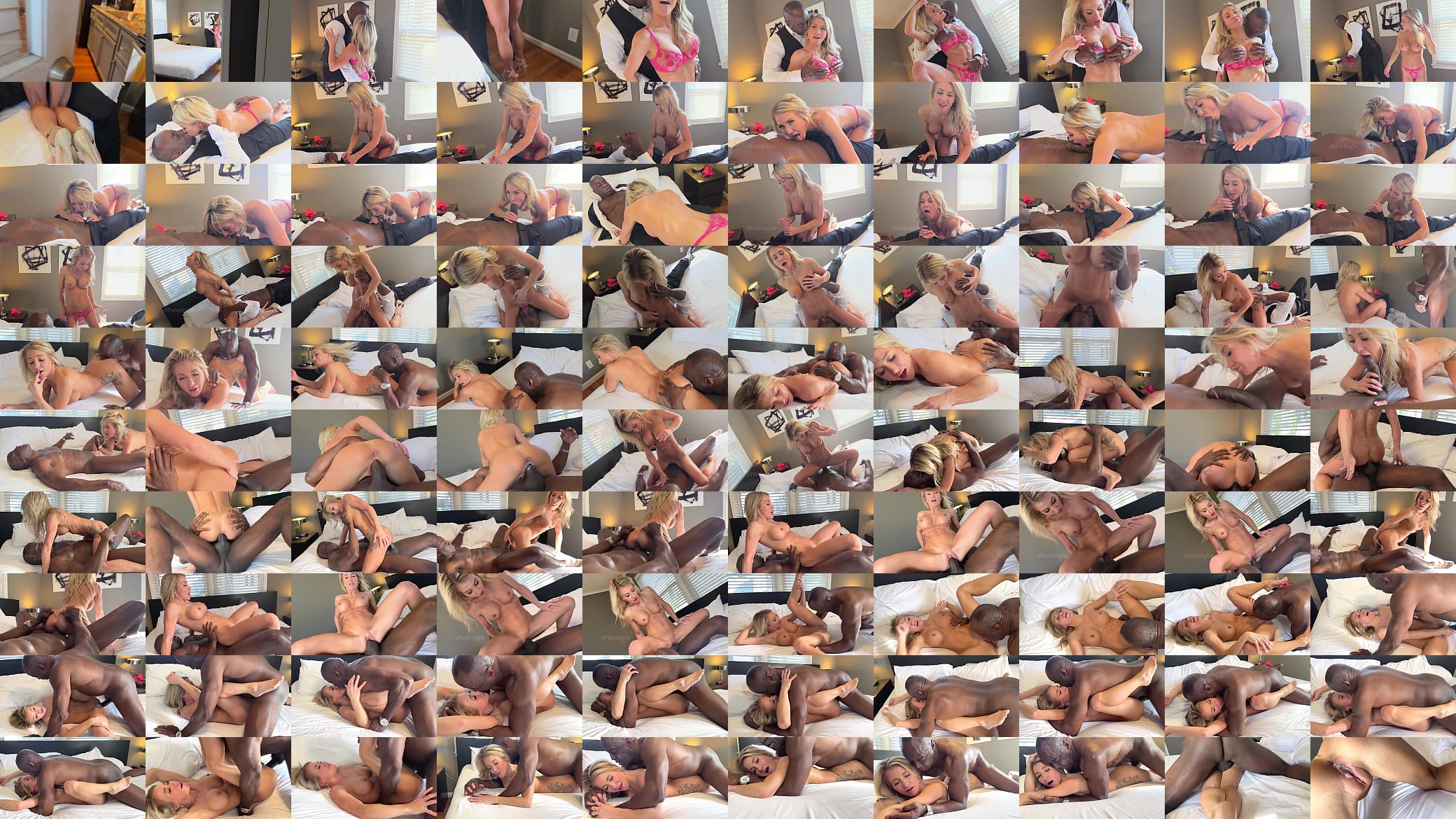 This Blonde Hotwife  stopped By for My BBC while Hubby filmed 预览图