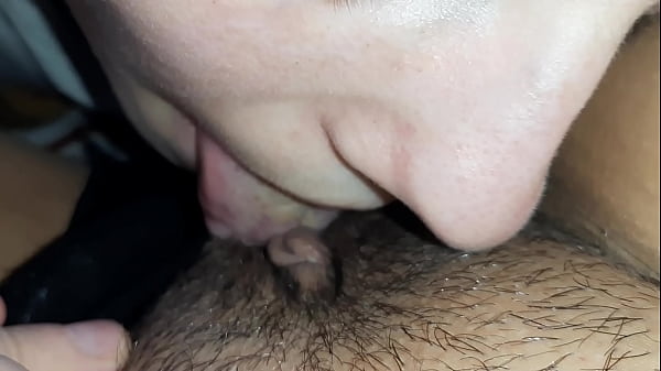 Romantic lesbian sex with licking, sucking, kissing hairy pussy