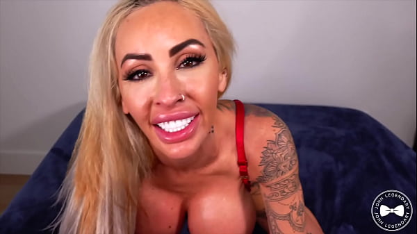 Bimbo Slut Danae Mari With Massive Boobs Takes BBC Creampie