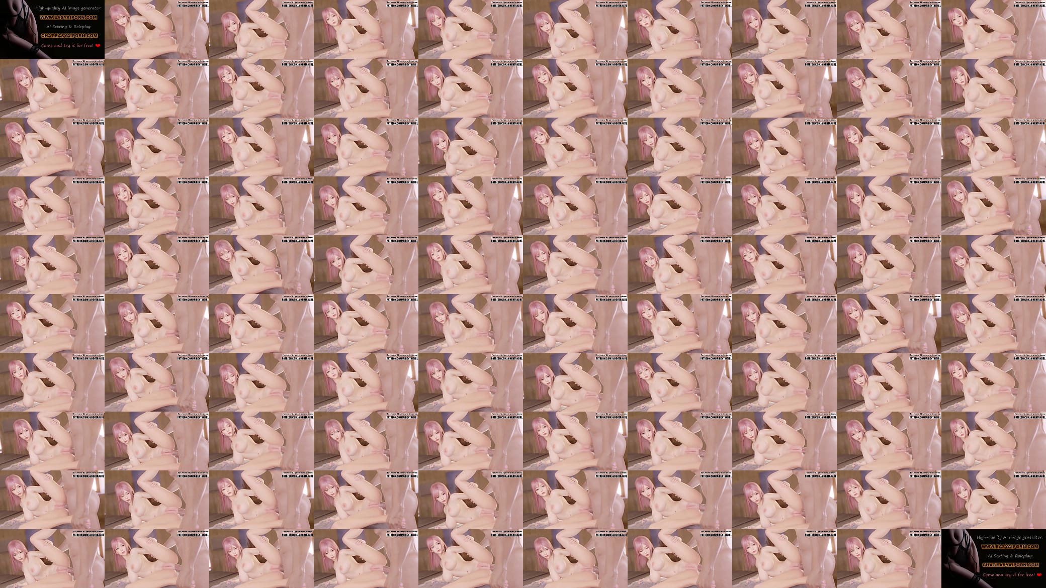 Dead or Alive Honoka cosplay Anal Fuck | Uncensored Hentai AI generated 预览图