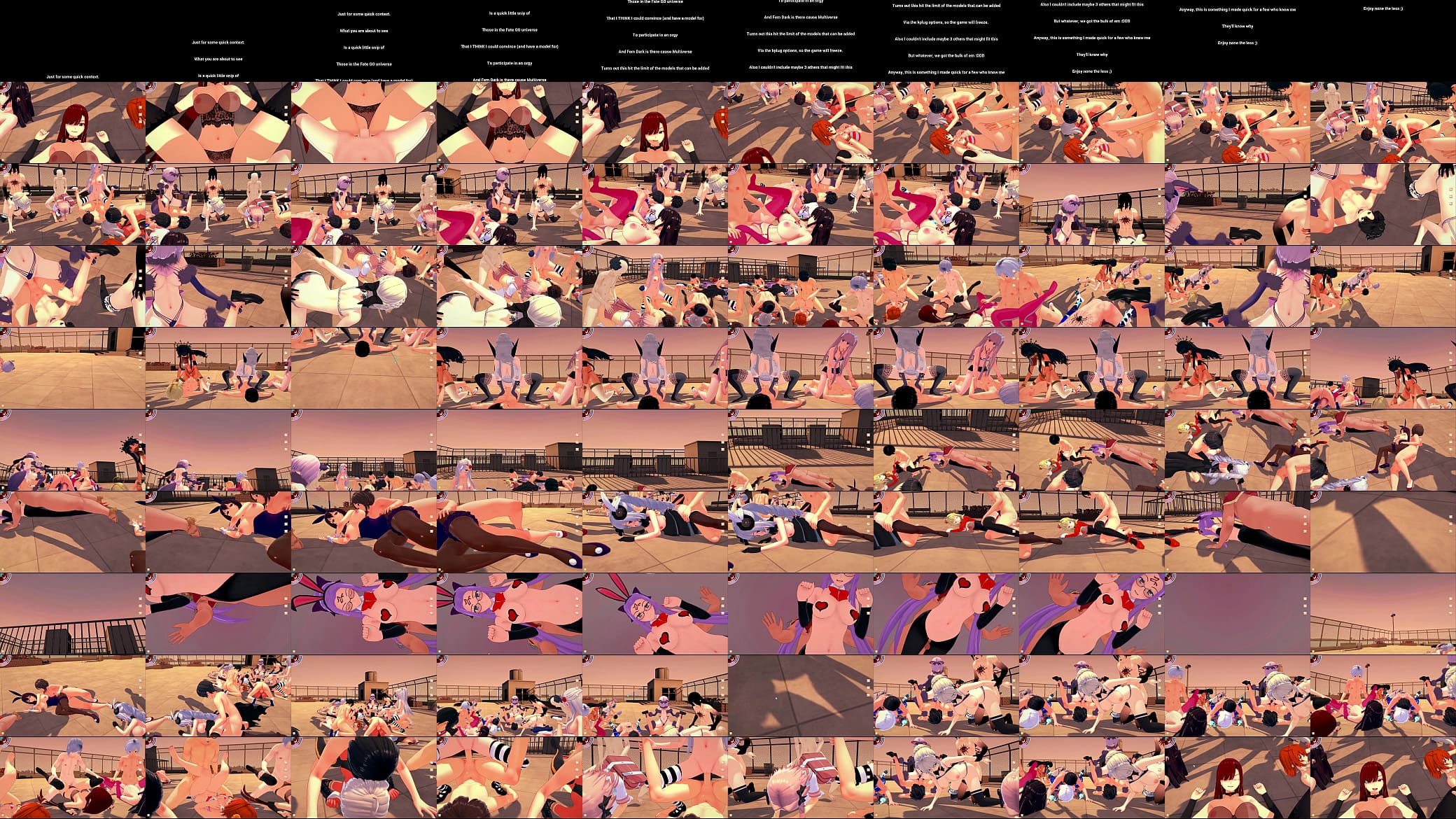 Fate Orgy (Short Sample) 预览图
