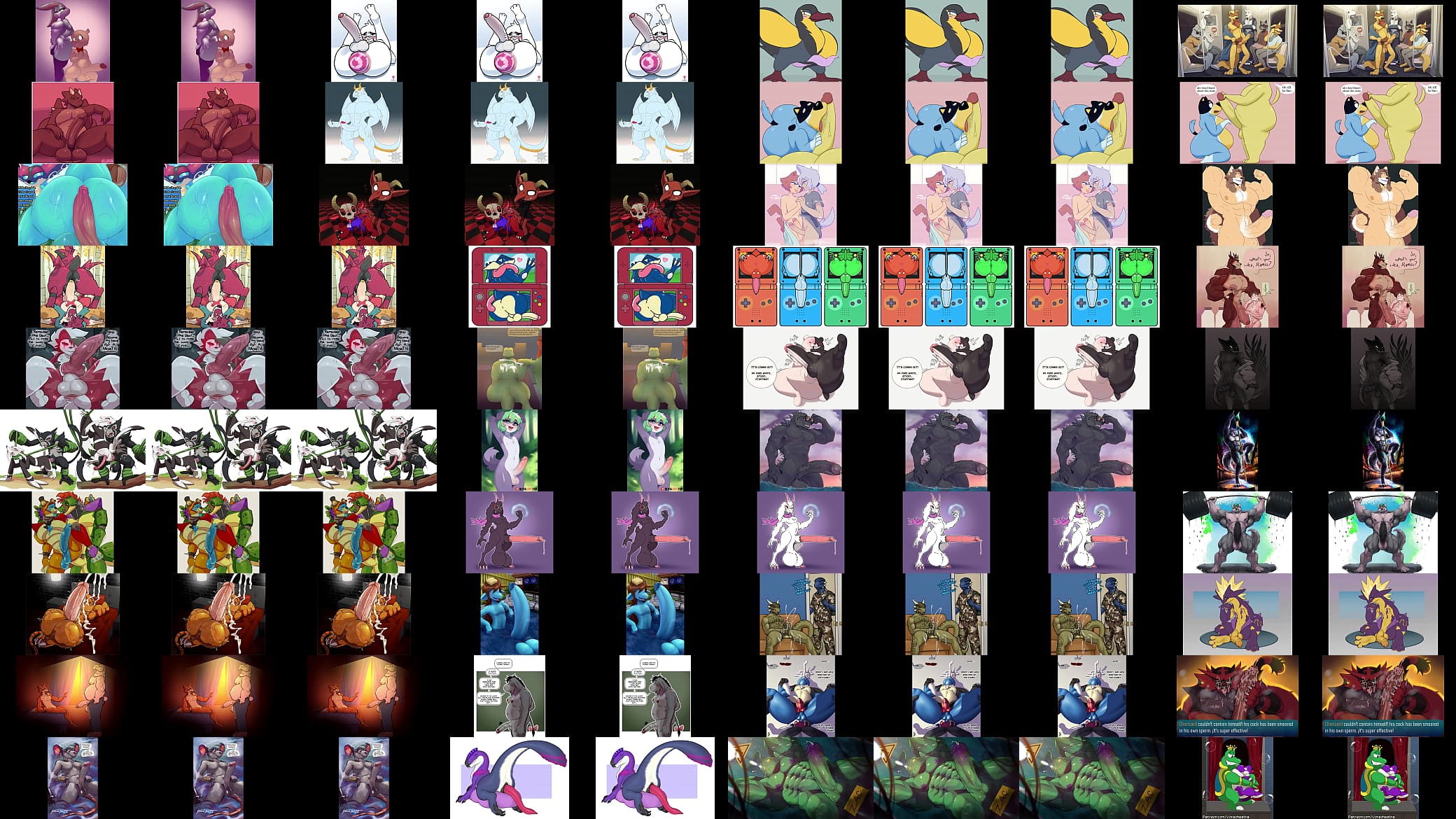 Gay Furry Porn Compilation (Long Penis Edition) 预览图