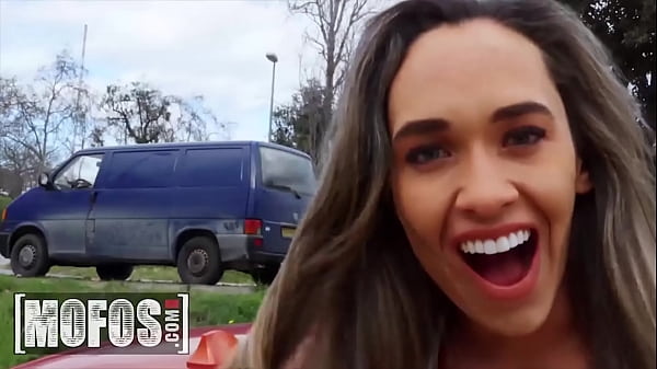 Stunning (Briana Banderas) With Amazing Body Fucks (Marco Banderas) Outside - Mofos