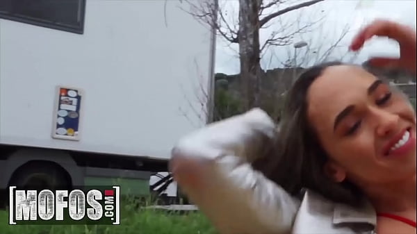 Stunning (Briana Banderas) With Amazing Body Fucks (Marco Banderas) Outside - Mofos