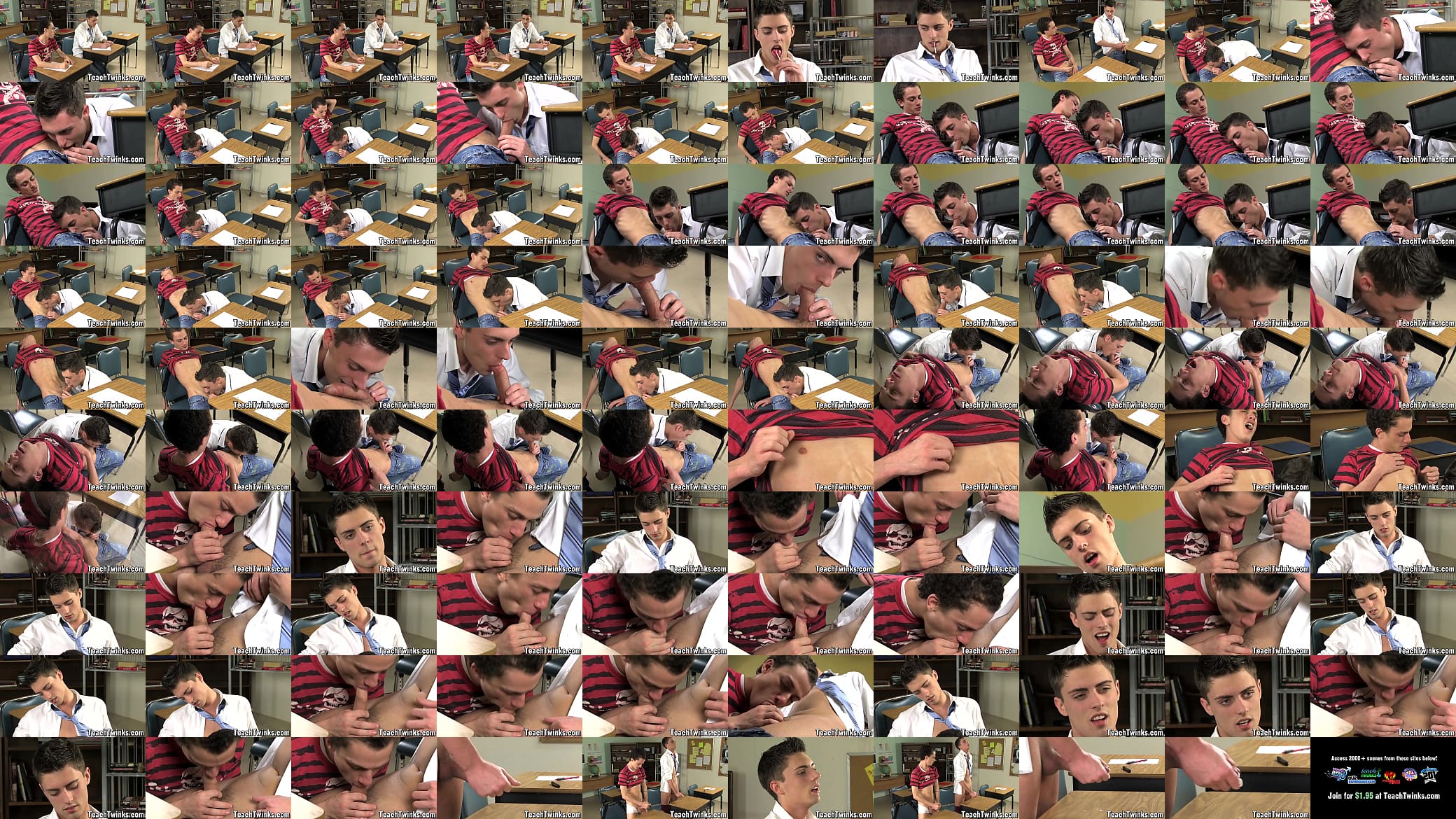 Twinks Maddox Johnson and Phillip Ashton cum in classroom 预览图