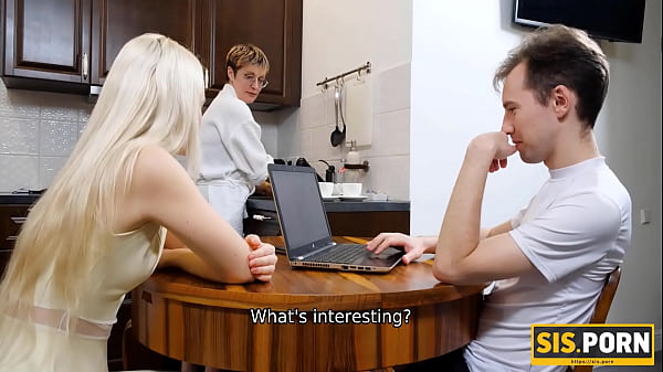 Download Video - SISPORN&period; Slim belle copulates with her naughty stepbrother after dinner