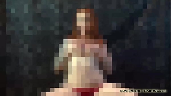 Lick up all your sticky jizz CEI