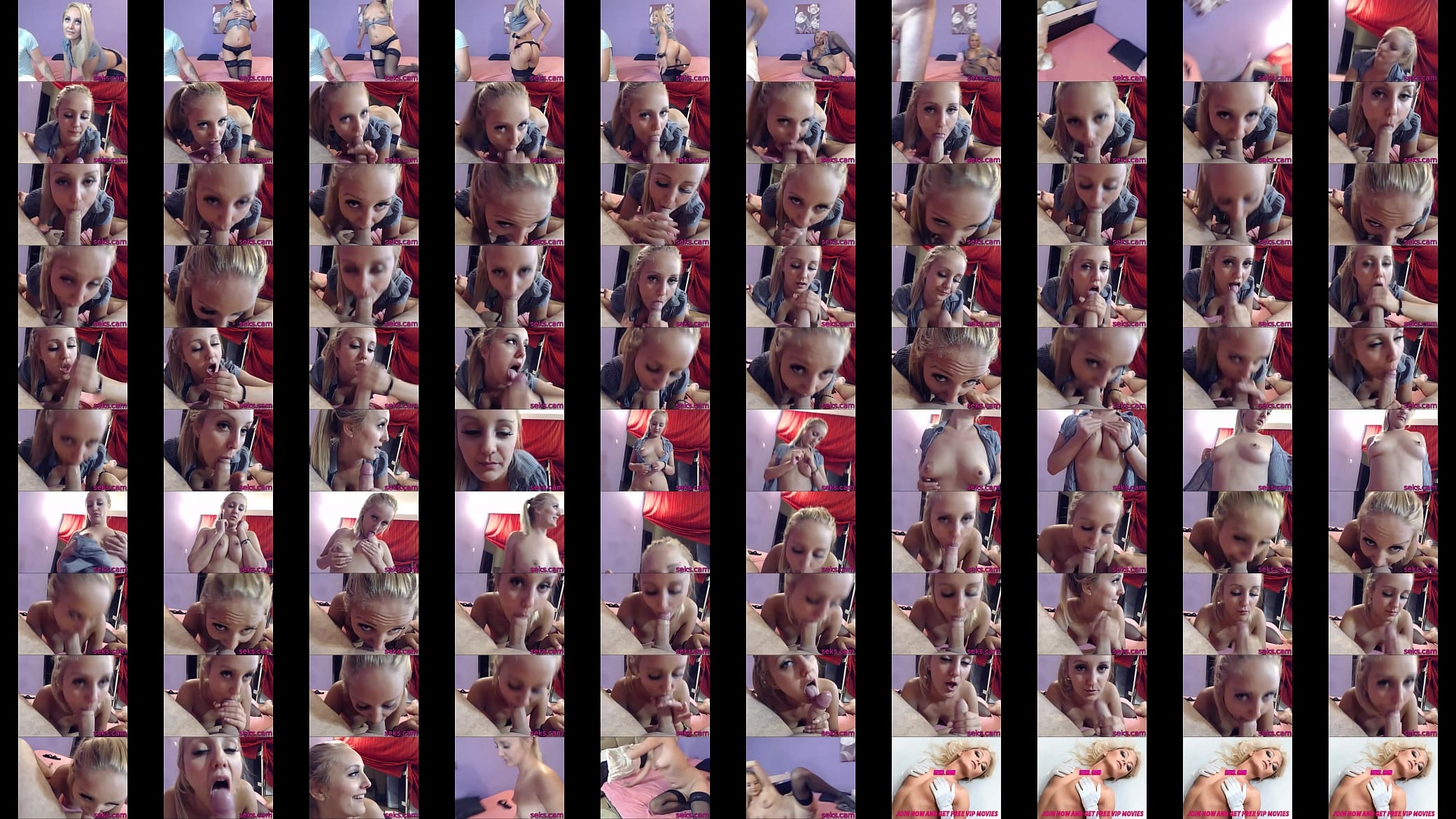 Amateur blonde gives POV blowjob 预览图