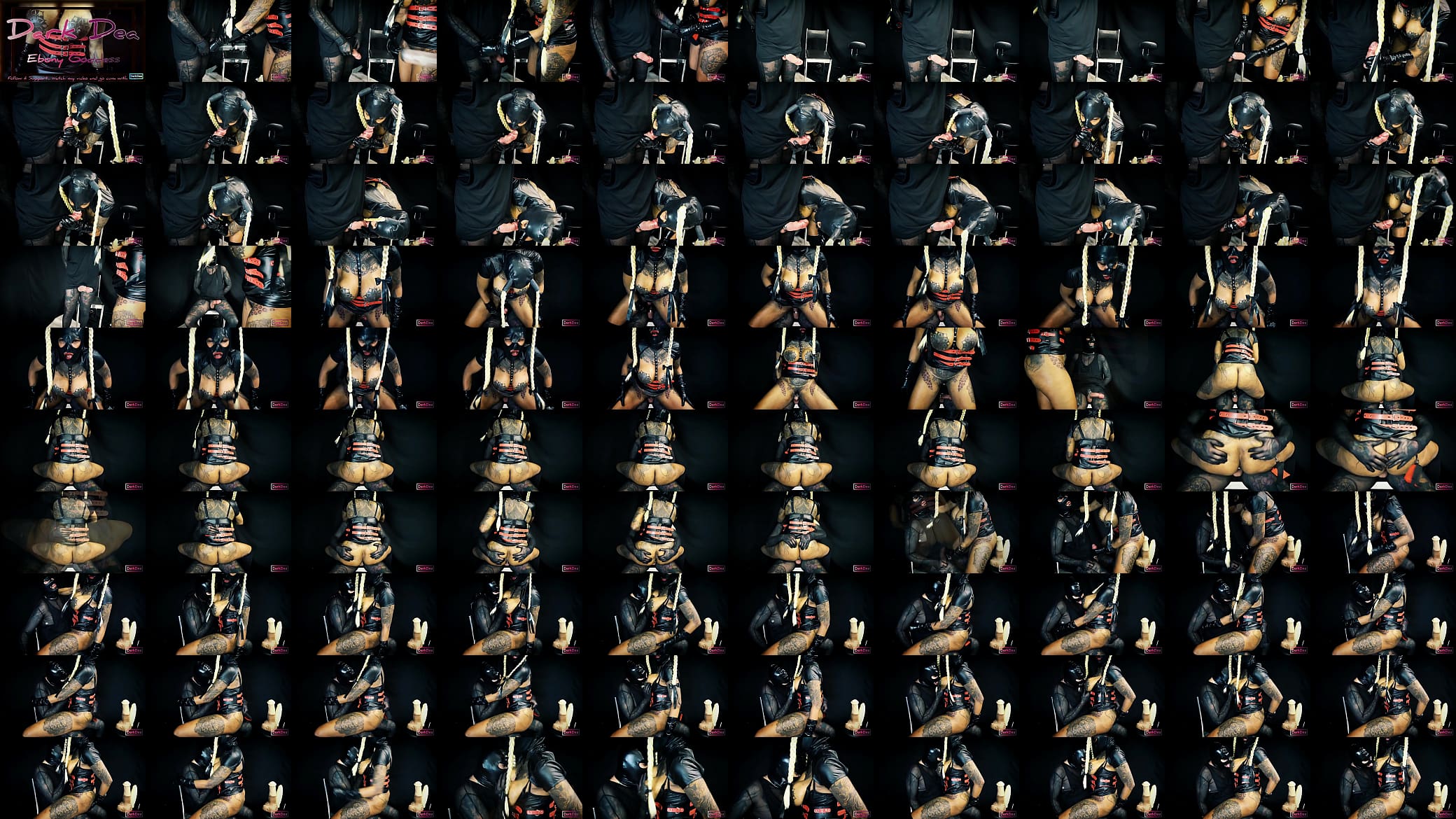 The Kinky Slut Queen &quot;Dark Dea&quot; in Bonding part. 1/2 (Extreme-Fetish-Bondage-Femdom) 预览图