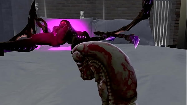 Download Video - Kerri-prod - Kerrigan and the alien chestbuster&period;