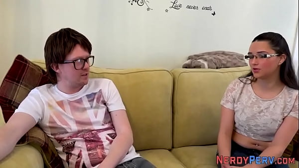 First time slut sucking nerds dick