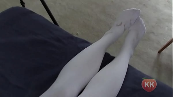 Download Video - Her POV pantyhose footjob Cum Blast