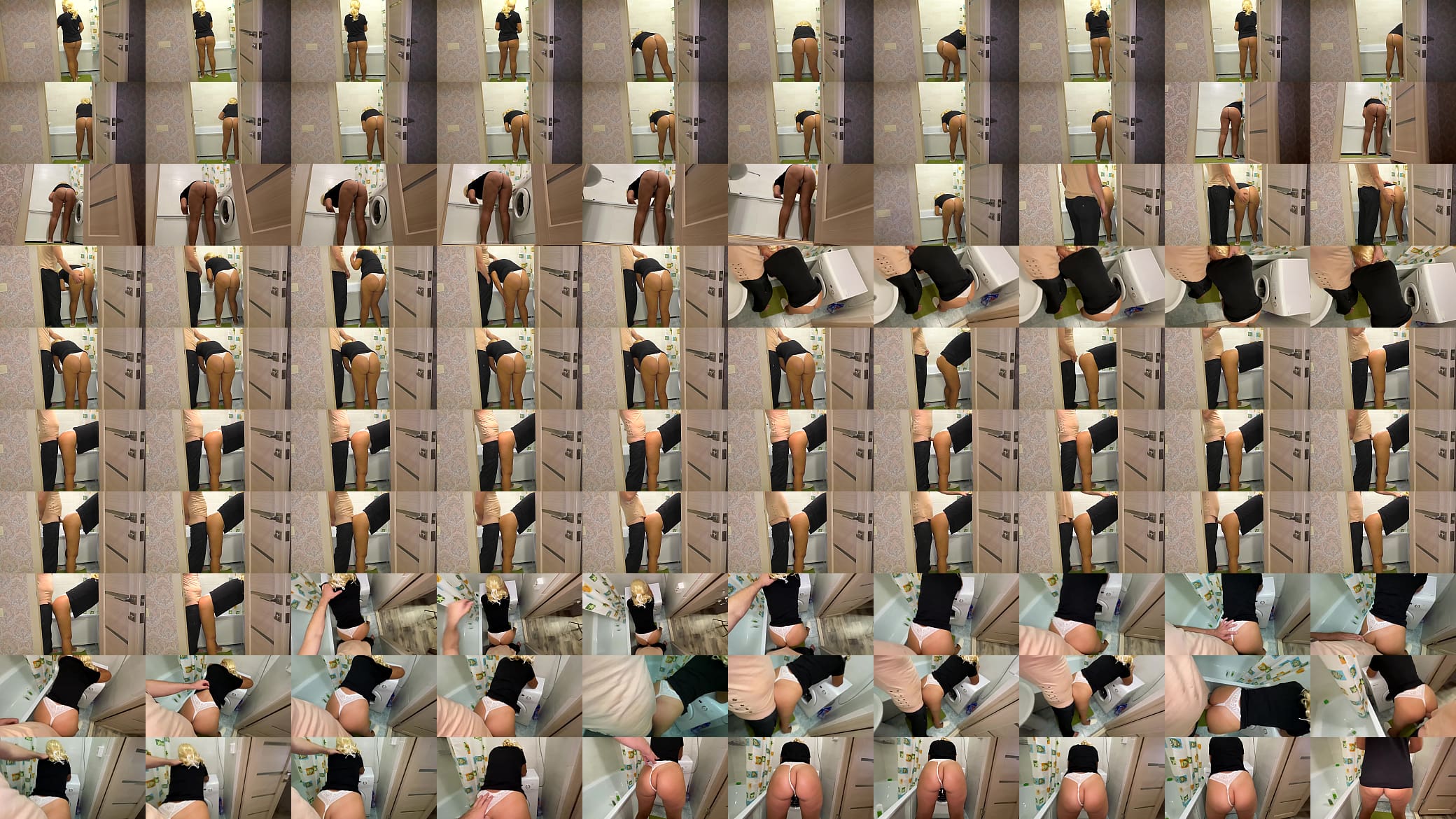 stepson spied on stepmom in bathroom and fucked her big ass 预览图