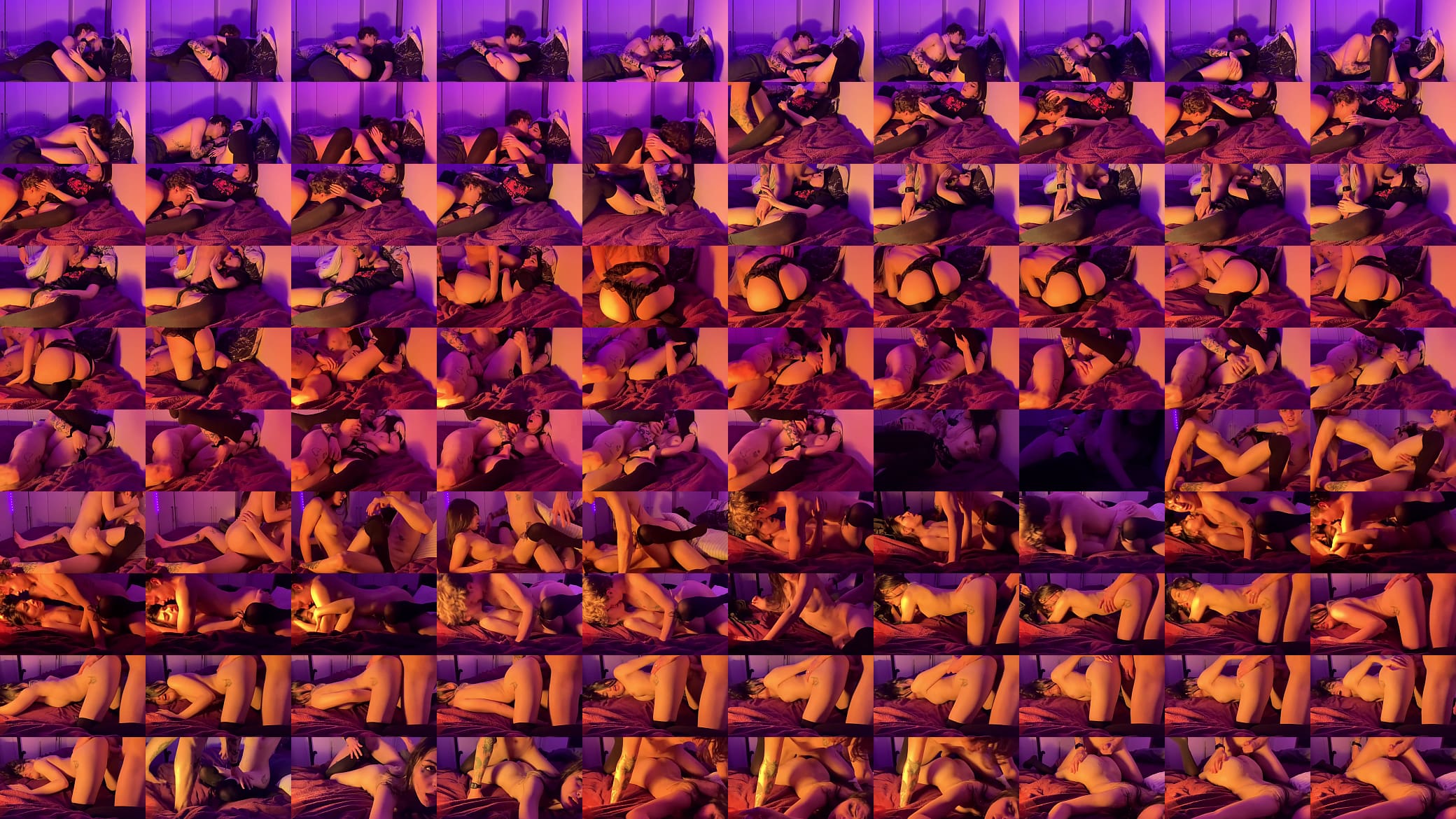AMATEUR Intimate Bedroom Sex with Soft Music &ndash; Real Couple Slow and Passionate Fuck 预览图