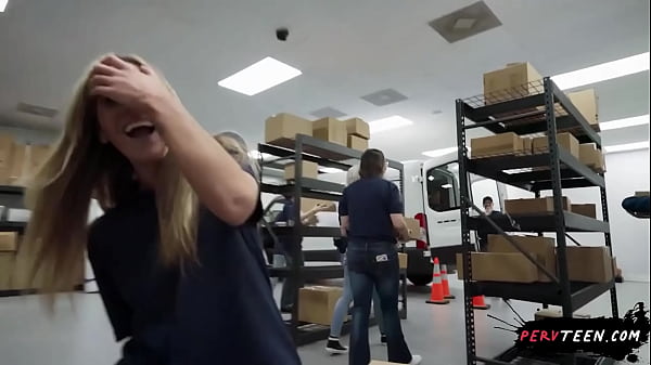 Download Video - Sneaky Fucking My Hot Teen Coworker in the Warehouse&period;&period;&period; but It Went Wrong&excl;