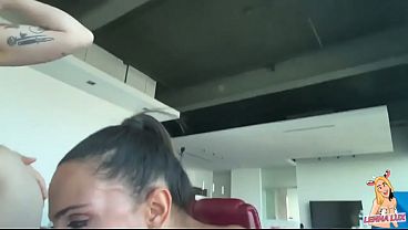 Lenna Lux Shares Mike Adrianos Cock with Angelica Cruz