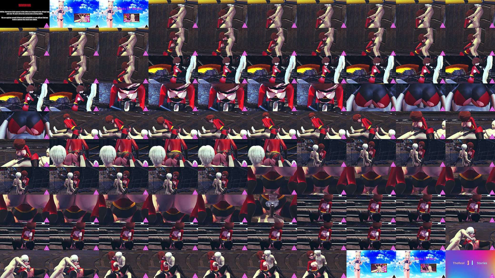 KOIKATSU The Incredibles Elastigirl, have sex blowjob handjob and cumshot uncensored... Thereal3dstories 预览图