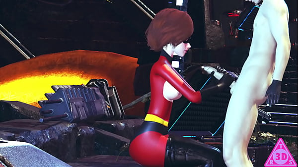 KOIKATSU The Incredibles Elastigirl, have sex blowjob handjob and cumshot uncensored... Thereal3dstories