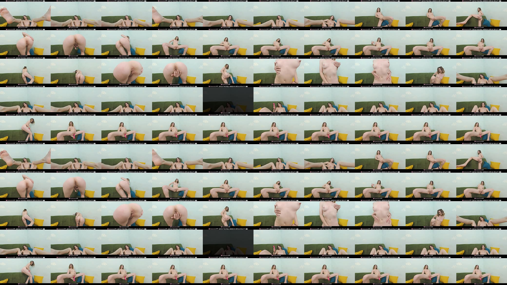 Solo hot  Alice Paradise. is masturbating,on couch with sex toy in VR. 预览图
