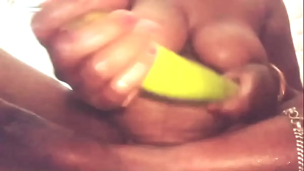 Indian Girl Fucking with vegetable