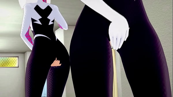 Download Video - Gwen Stacy masturbation - Spider Man Into the Spider Verse