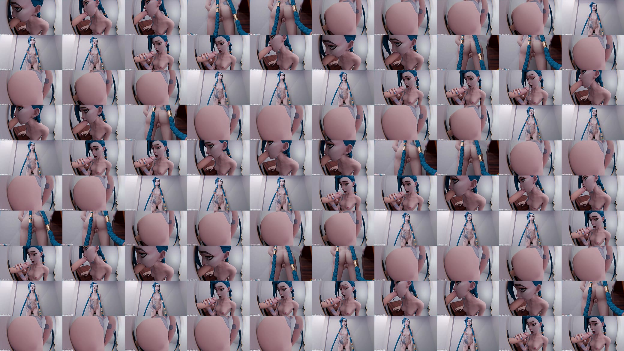 Jinx arcane gloryhole cumshot 预览图