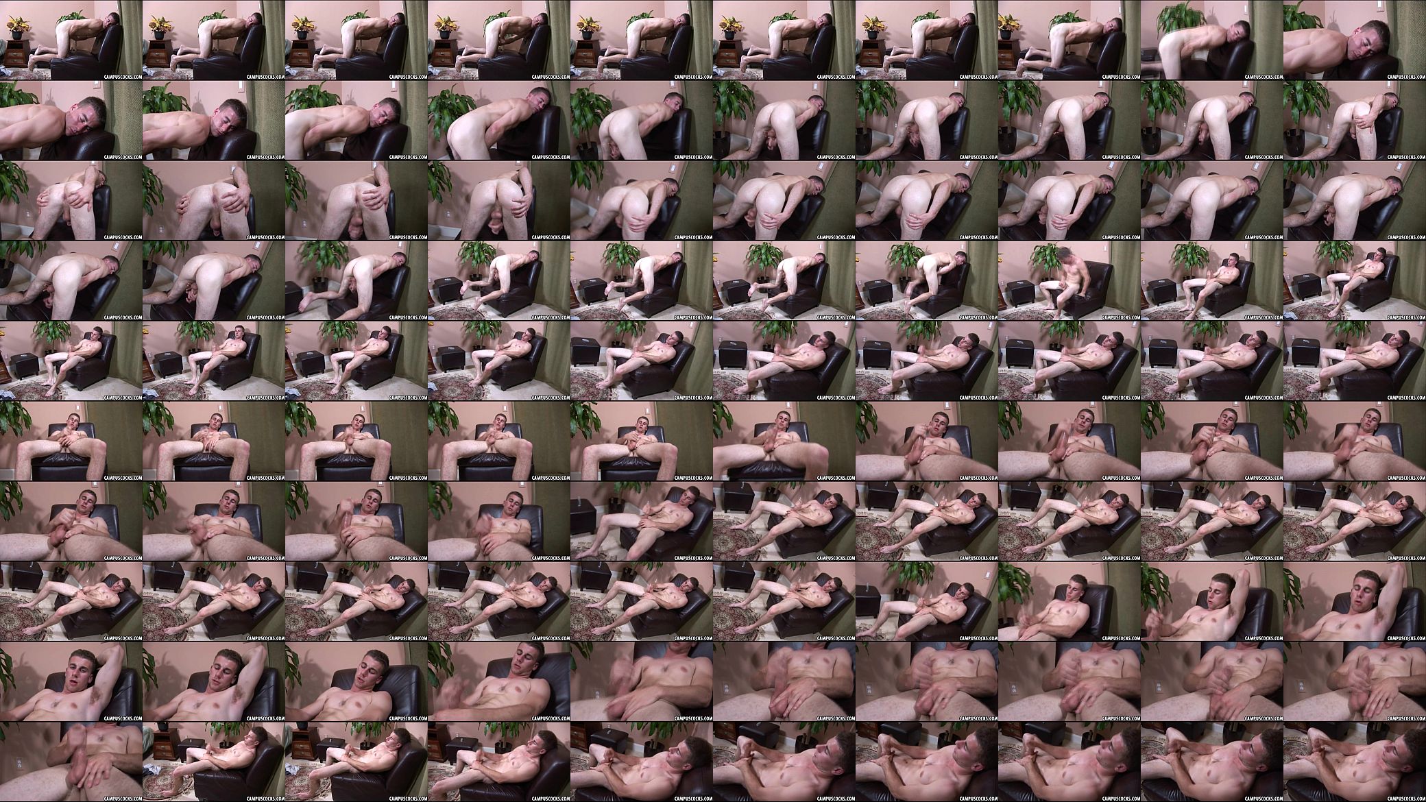 College stud takes a break from studying to get naked 预览图