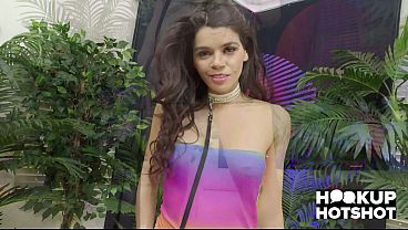 Shy Brunette Harley Haze Meets Up With Bryan Gozzling For Extreme Sex!