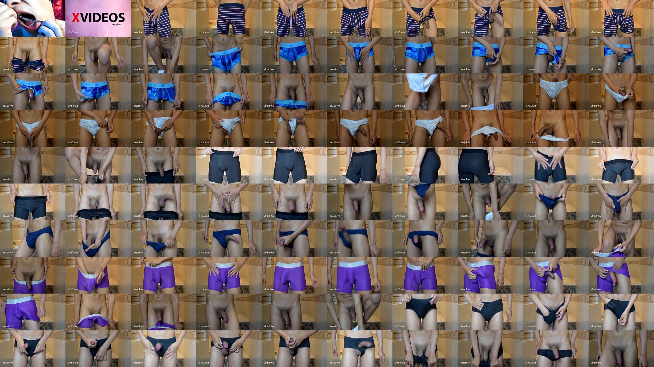 Delicious cock in underwear 预览图