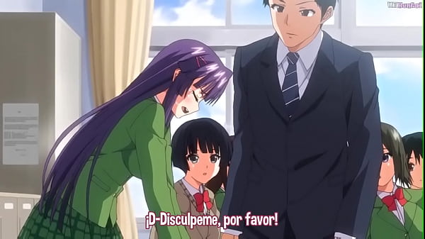 Teacher fucks student hentai video