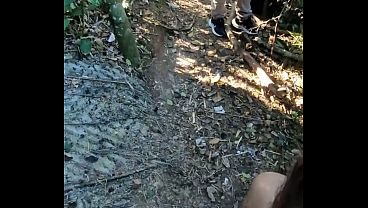 Married Woman Dogging - Hiking and Beach, Breastfeeding, Milk on Breasts, and Cuckold Filming