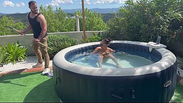 ExtaseTV - Young Elektra banged by the gardener