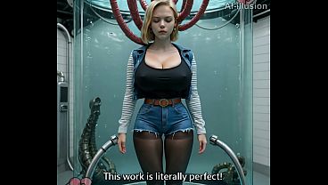 Android 18's outgoing inspection (AI-generated) (No live-action) (NSFW) (fully voice)