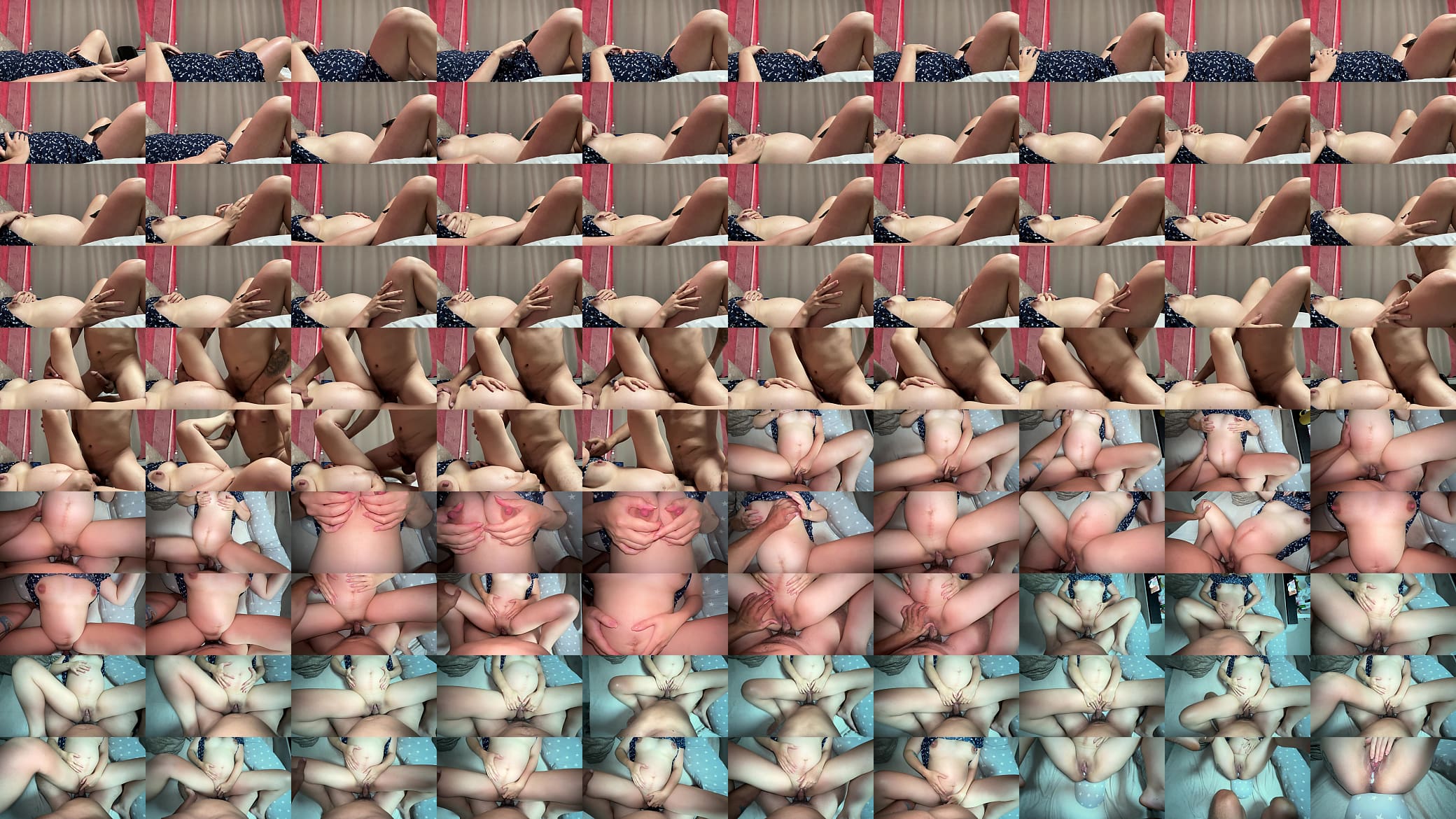 Gentle cunnilingus and sex with a loud orgasm for a pregnant wife 预览图