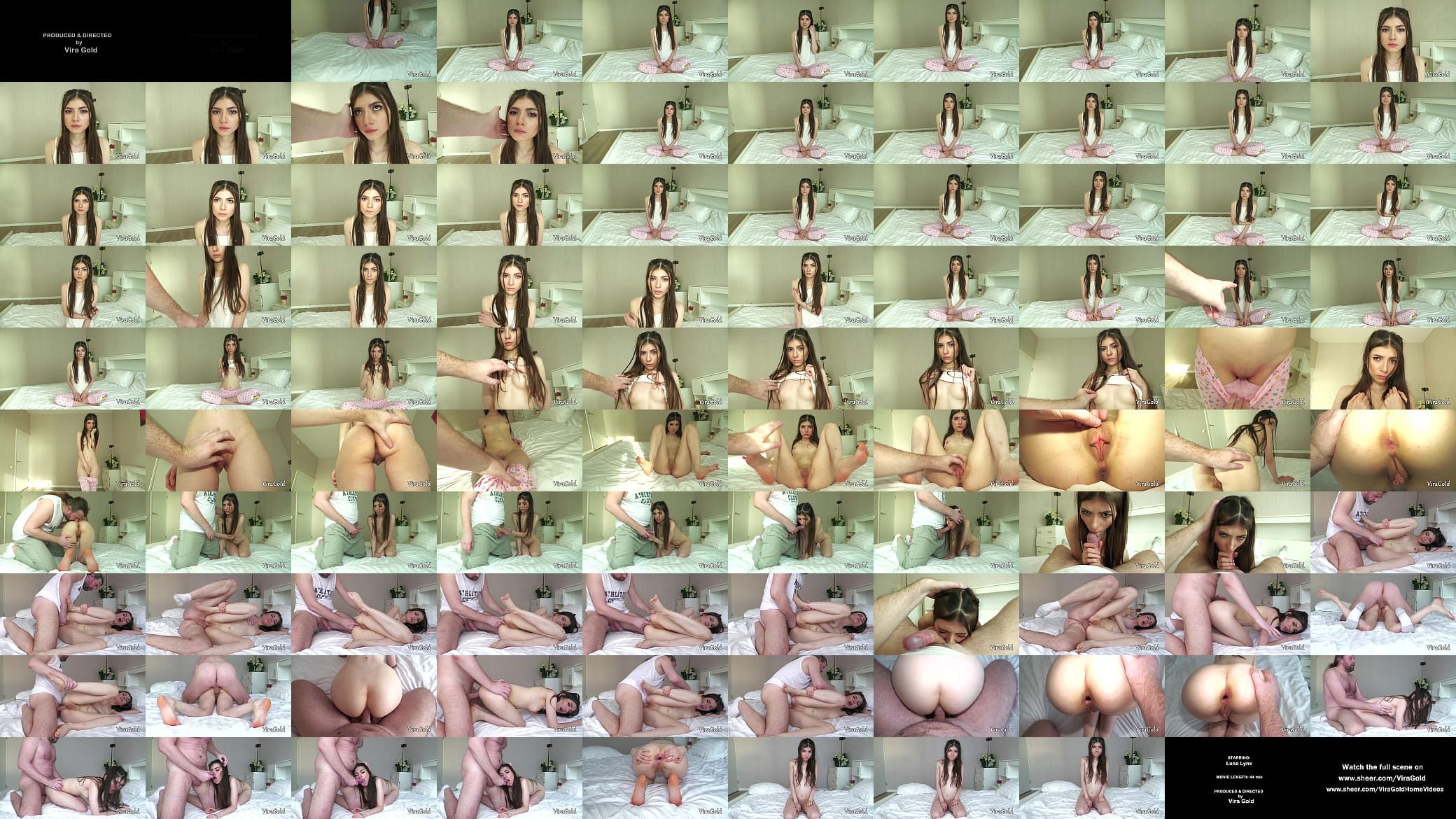 Very Small 18yo Luna Lynx Deprivation of Anal and Vaginal Virginity with Body Weight of Only 35 kilograms 预览图