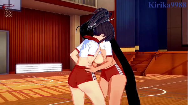 Asuka and Homura intense lesbian play. - Senran Kagura Hentai