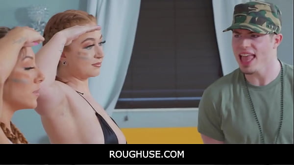 RoughUse -Military Teens Free Used In Camp- Callie Black, Dani Blu