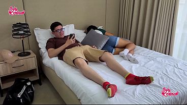I catch my stepbrother jerking off, and I end up helping him (WHY DOES HE MASTURBATE WHEN HE HAS ME?)