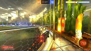 I HIT THIS DEMO CLIP IN ROCKETLEAGUE!!!!!!!