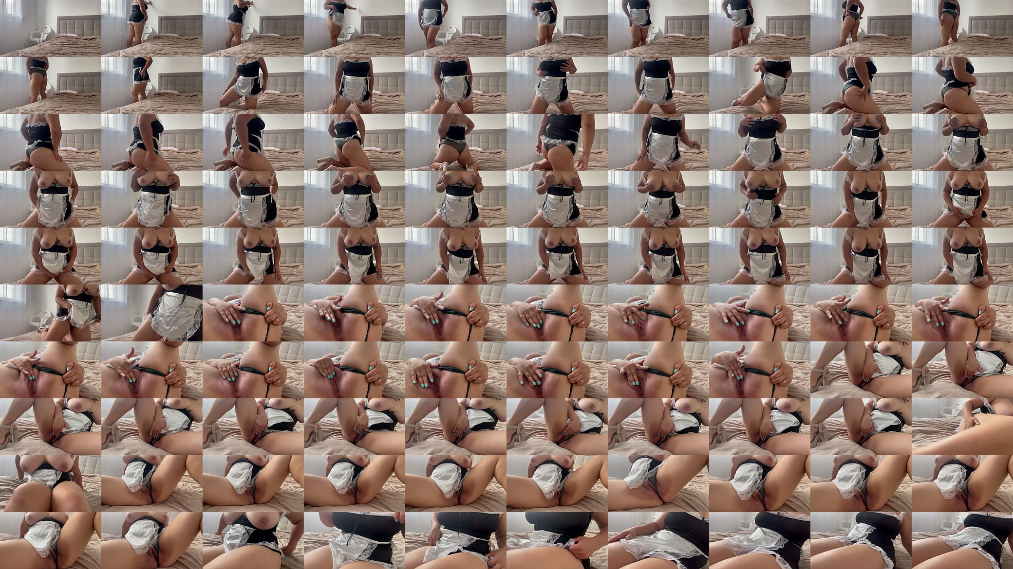 My beautiful maid gives hot jerk off instructions 预览图