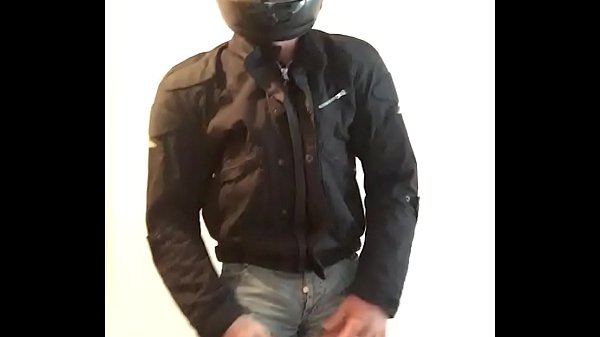 Download Video - horny biker plaing with dildo and jerking off