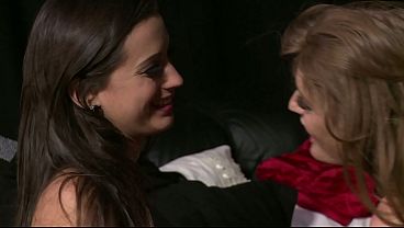 Georgia Jones Runs Her Tongue Up And Down Faye Reagan's Wet Pussy Slit