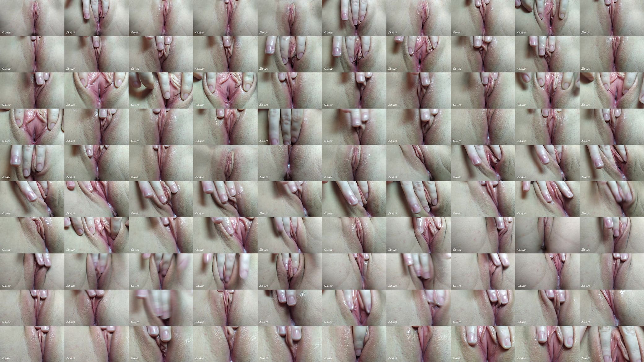 Close-up Masturbation.wet pussy dripping with slime 预览图