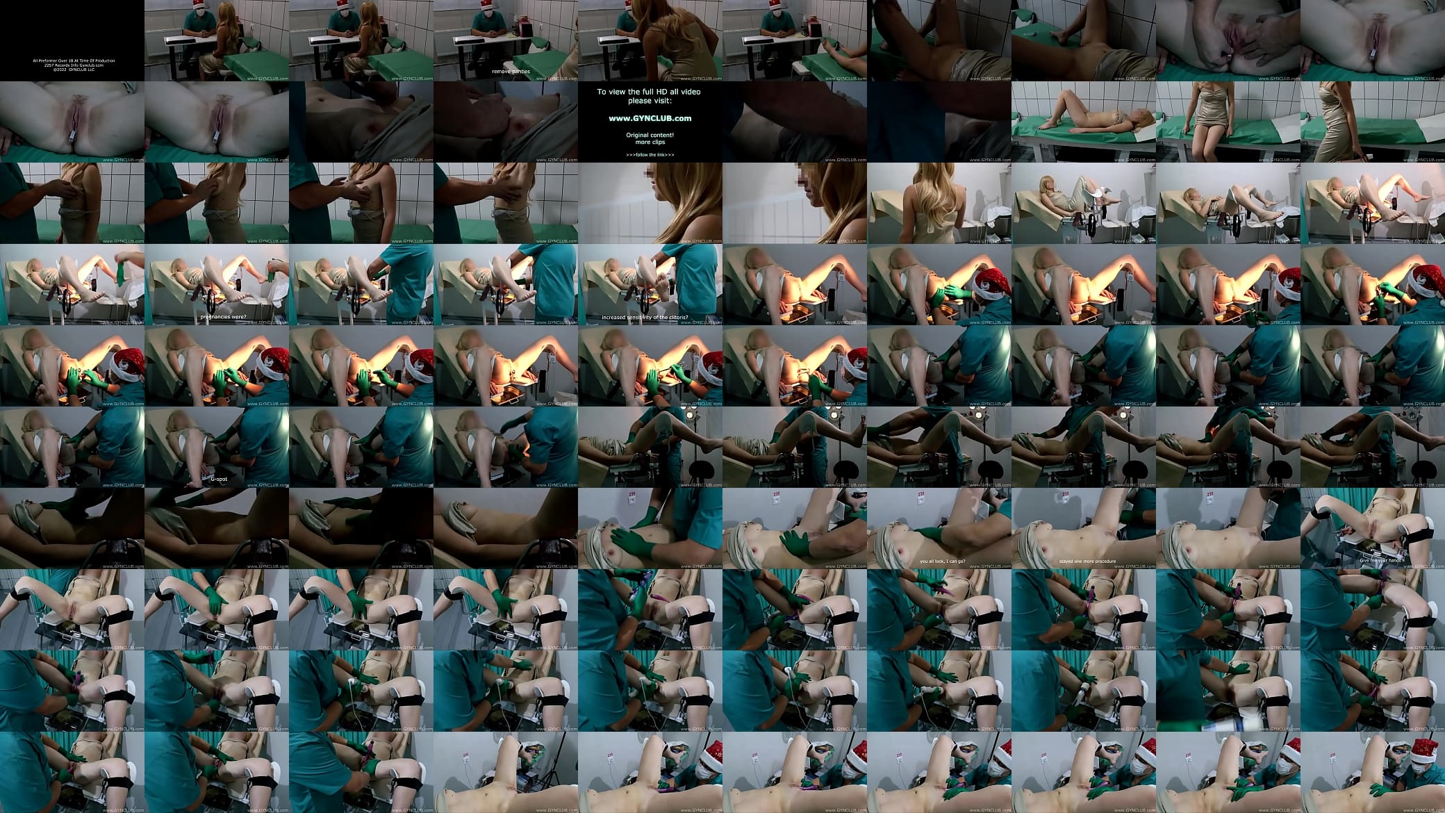 hard gyno exam blond 预览图