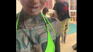 Do you like my sexy mini bikini ?